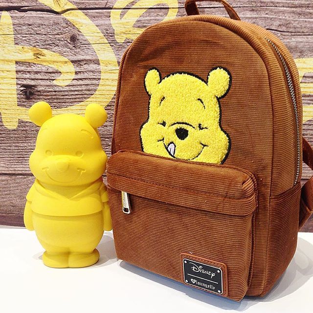 winnie the pooh corduroy backpack