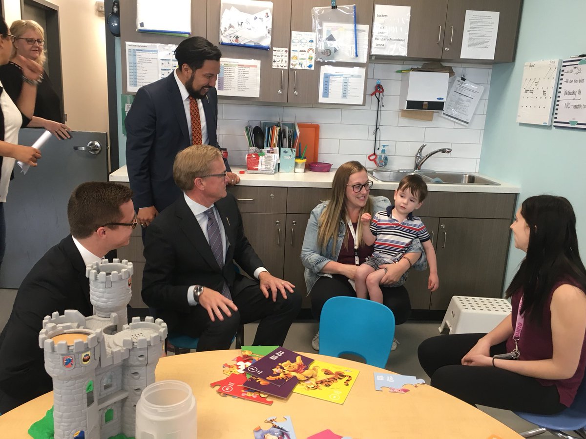 davideggenAB's tweet photo. Our government is providing a $1.25-million grant to Children’s Autism Services of Edmonton to support their purchase of a facility in South Edmonton. This will allow the organization to expand its services to more than 200 families from across northern Alberta. #ableg https://t.co/adj0TJBS5W