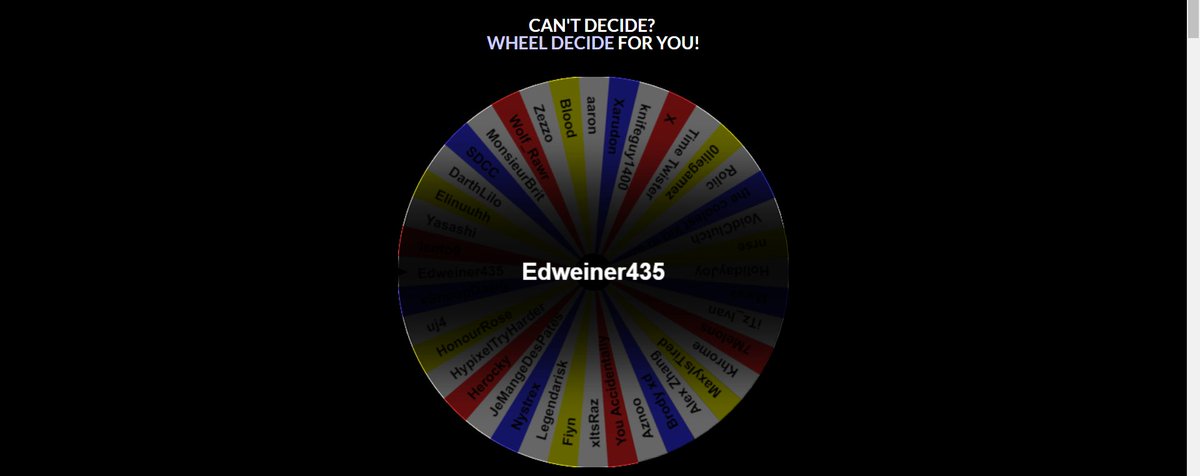 OllyRolly_'s tweet photo. 👏 GIVEAWAY WINNERS!

The winners are....

⏩ @ItsMeZezzo 
⏩ @Edweiner435 
⏩ @IgnSDCC 

♦️Start a dm with me with your skin! Will have to re-roll the wheel if you don't answer me n 24h! https://t.co/Yzahbi3h2e