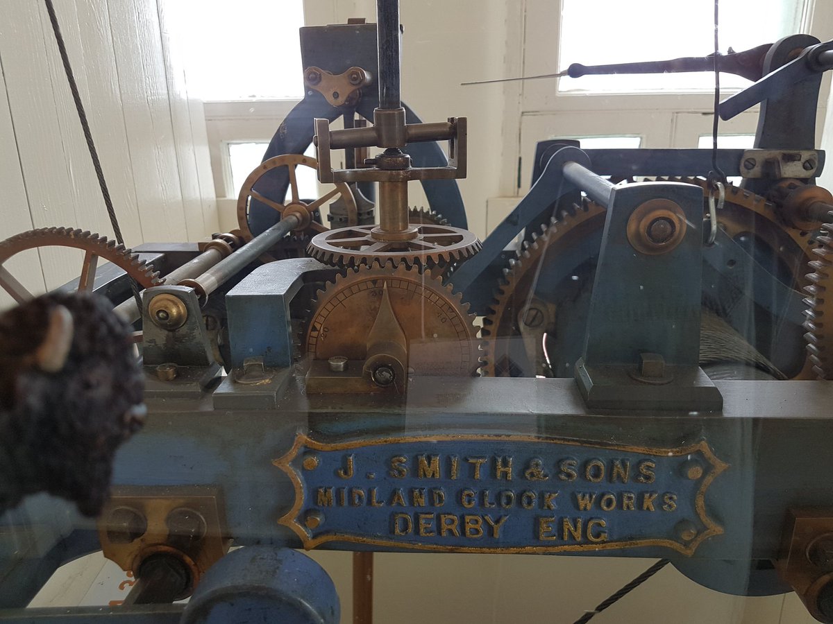 SC_Museum's tweet photo. #TweetBison checked out the workings of the clock tower @Hum_Muse_ings this afternoon before taking a view from the water tower. #masconf18 #museumsaremore https://t.co/crOULum70N