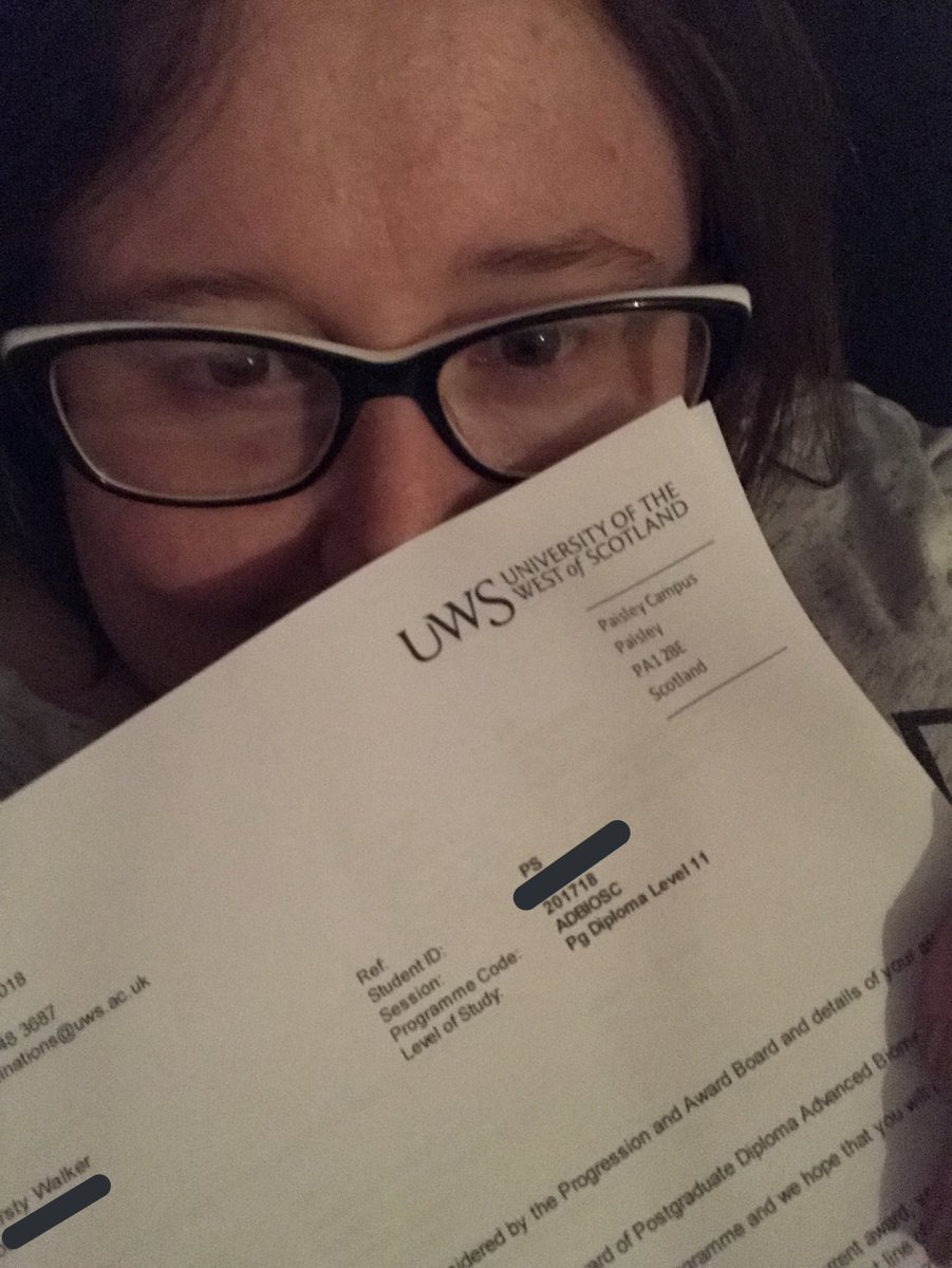 KirstyWalker__'s tweet photo. Postgraduate Diploma anyone? #NextStopMasters #Endgame #ProductofTrek https://t.co/JJxLFhmju8