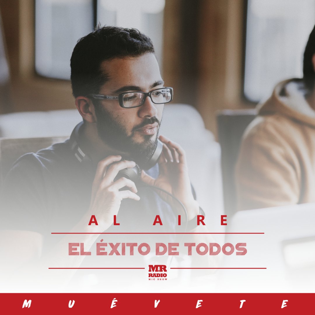 MrRadioMic's tweet photo. Hoy te darás cuenta que todos podemos alcanzar un éxito increíble con una buena actitud en https://t.co/Xg5ZVjMCWi #Muévete #SéElMovimiento https://t.co/3GNwGJGHHp