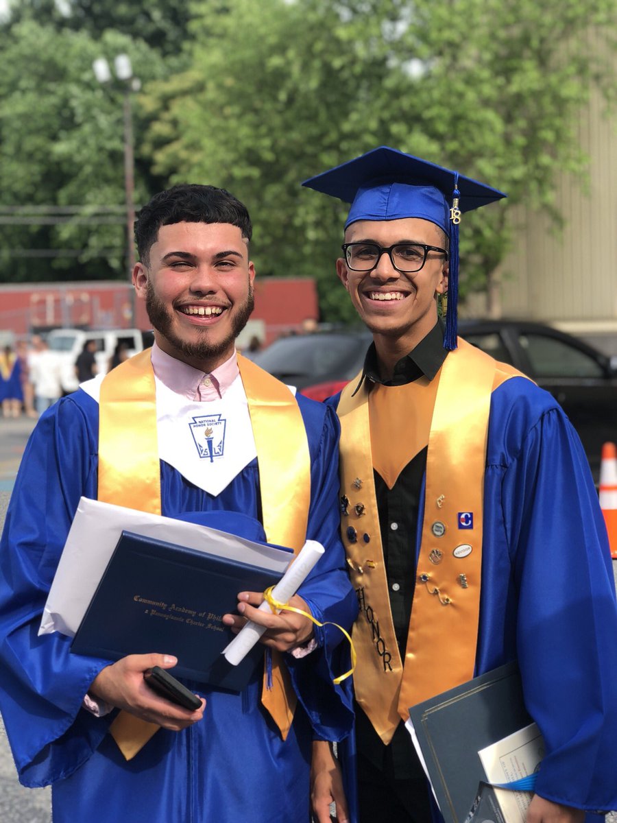 CAPnewswire's tweet photo. The end of an era. 😪 Make sure to check out our Facebook page to watch some of our live coverage from today’s graduation! 🎓🎊🎉 #capfamily #capalumni #cap20yearscharter https://t.co/0opJbwa2Ae
