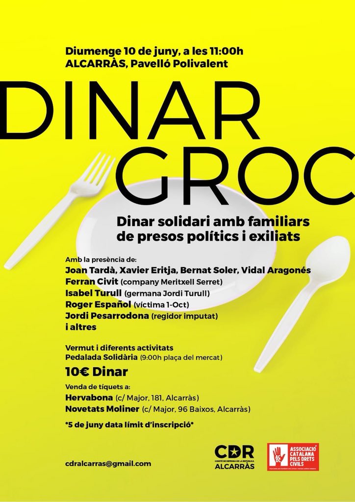 Us esperem diumenge a Alcarràs!