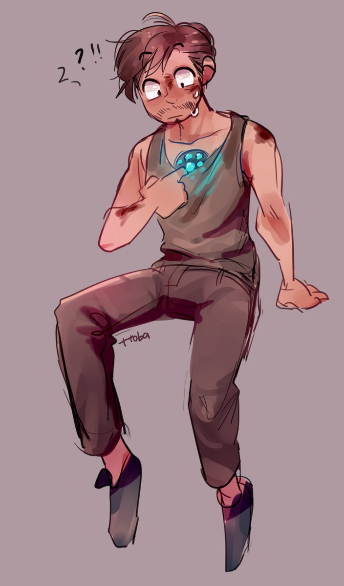 ttobeeb's tweet image. After million years I finally watched the first Ironman movie ri P
I just had to draw the Tony boyyo or else I wouldn't function properly today.