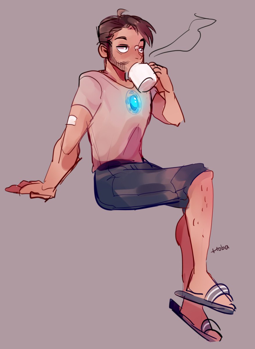 ttobeeb's tweet image. After million years I finally watched the first Ironman movie ri P
I just had to draw the Tony boyyo or else I wouldn't function properly today.
