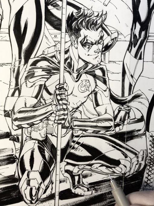 🐤There's No Way Robin is missing this party...!!  #batman #batman50 #robin #theboywonder #batmancatwomanwedding #catwoman #dccomics #jscottcampbell #exclusive #staytuned https://t.co/ZS3rIe8ldr 