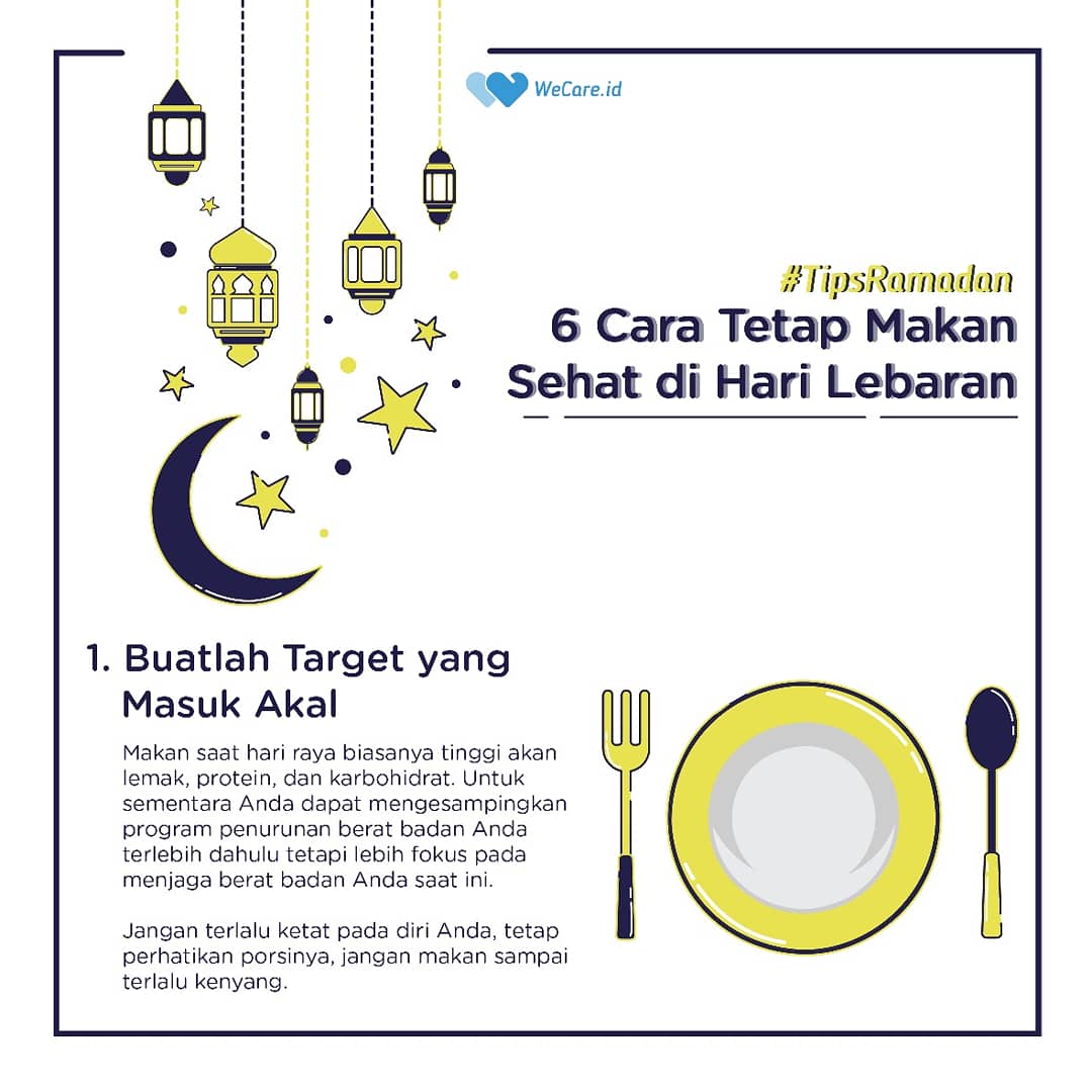 EmpowerAmartha's tweet photo. Yuk, geser gambar untuk mengetahui 6 cara tetap makan sehat saat lebaran! #WeCareID #HariRayaIdulFitri #Lebaran #TipsSehat #TipsLebaran #infokesehatan https://t.co/tuZxLdzgN9