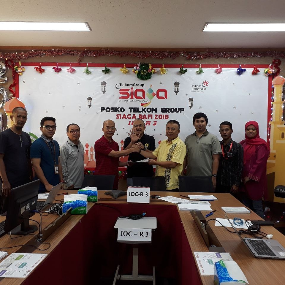 witelbandung's tweet photo. Posko Siaga Rafi komitment Telkom Group menjaga layanan selama lebaran
@witelbandung 
@infobdg 
@TelkomIndonesia 
@EffendyHanoum 
@HanoumEffendy https://t.co/kGPnIbgGa5