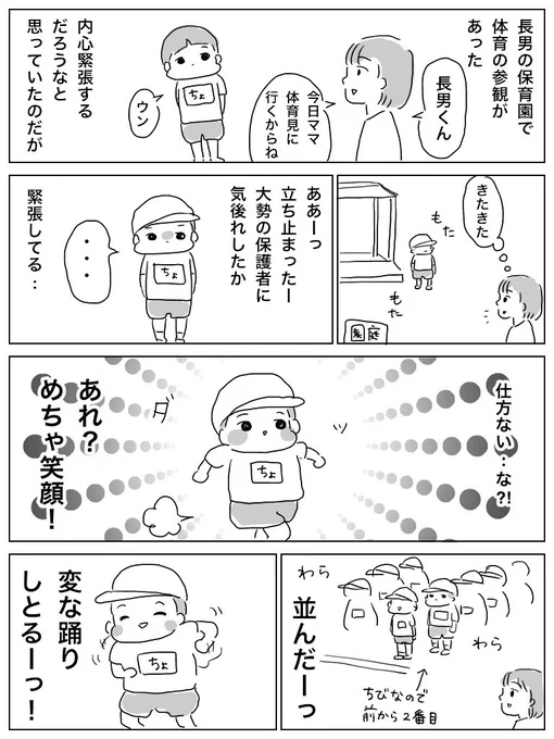 保育参観に行ってきました。尊かったです 