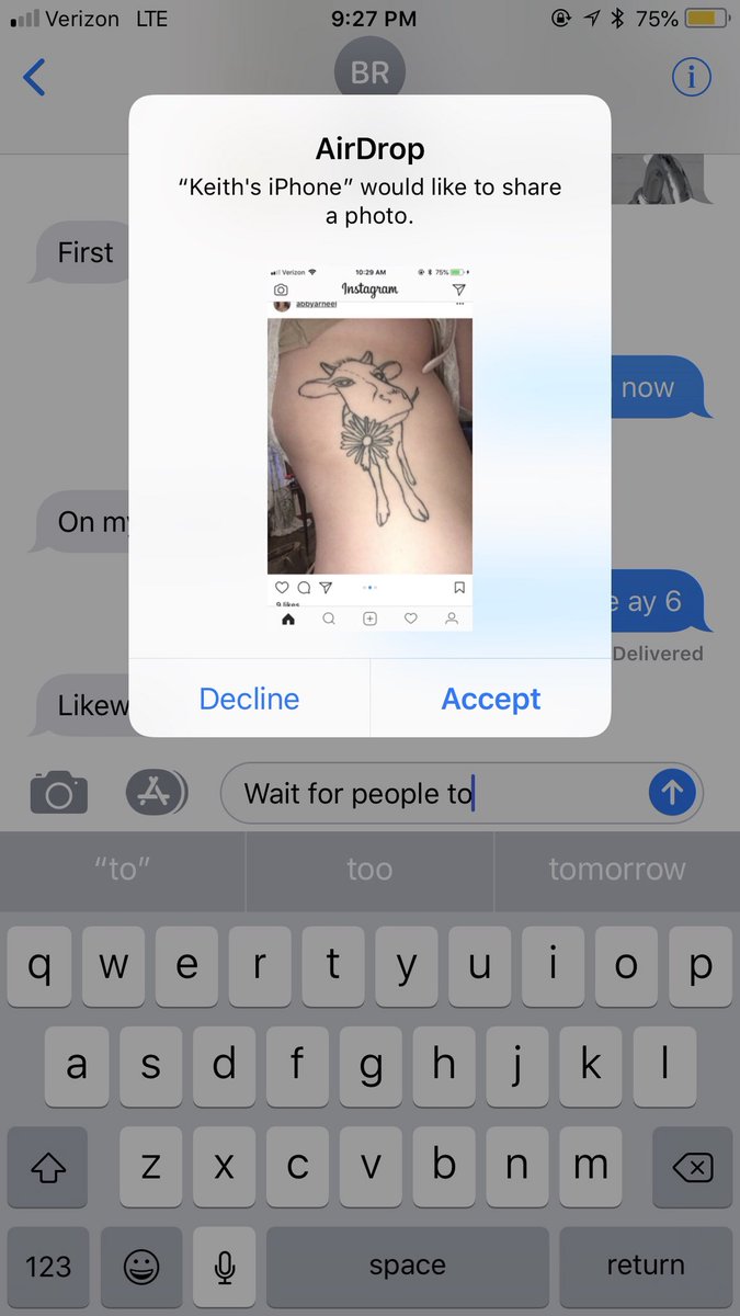 chans_burner's tweet image. Shoutout to “Keith” at the @DGDtheband show tonight who air dropped me a fucking photo of Mr.Clean and a tattoo of a cow and then his number. #craigslistmissedconnection