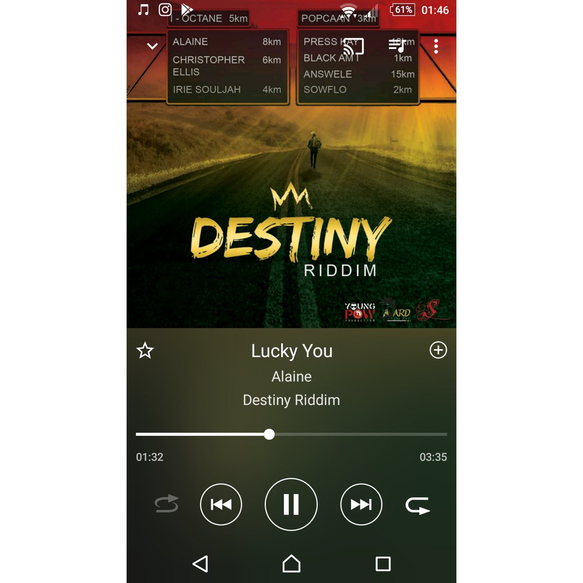 calitoperry's tweet photo. #NowPlaying @Alainesinga - Lucky You ( Destiny Riddim ) #Luckyyou #Destinyriddim https://t.co/f8iqxU0vyz