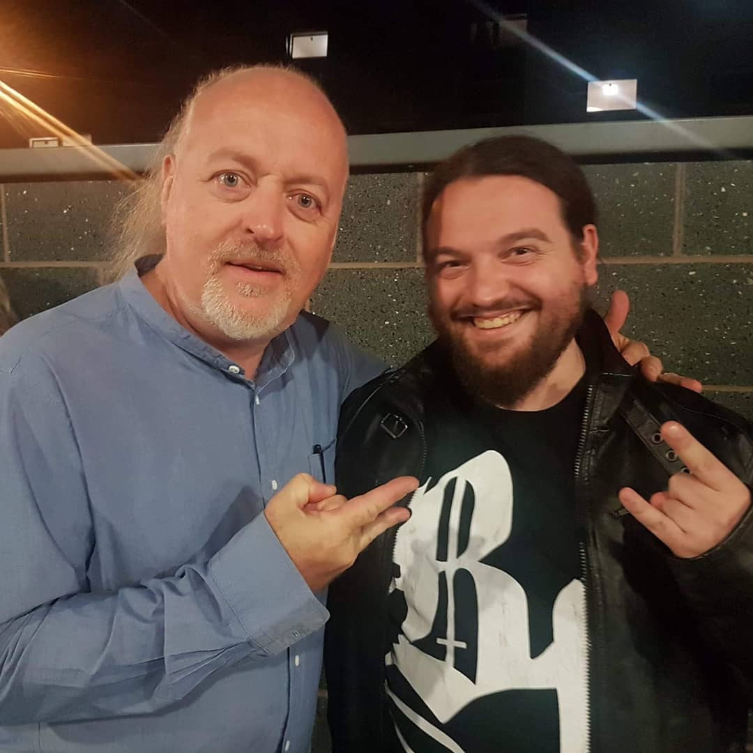 _BlackFalcon_'s tweet image. So we bumped into an old friend! Thanks @BillBailey for an awesome evening!