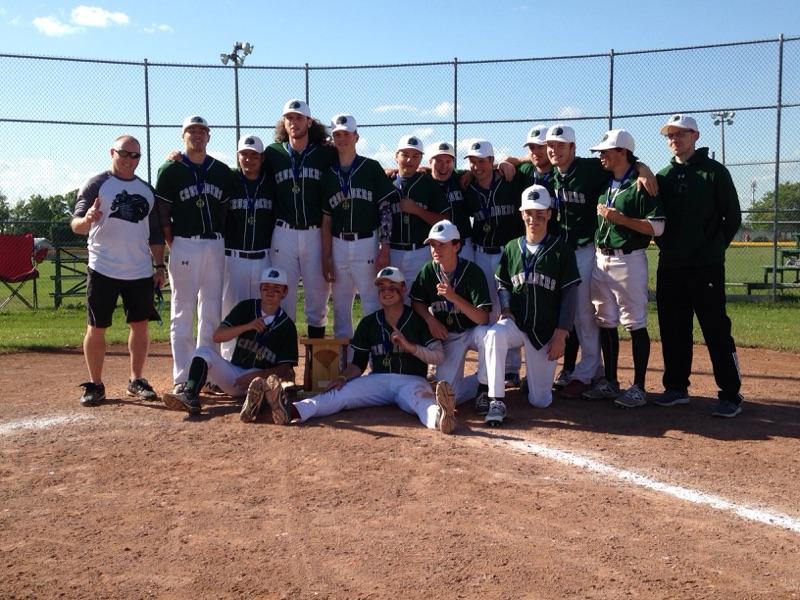crusadersbaseba's tweet photo. Crusaders Baseball played solid baseball today defeating Frontenac 8-1, in the KASSAA championships. That's back to back championships for this group of boys. @Gr33nArmy https://t.co/uNyuykIkrw