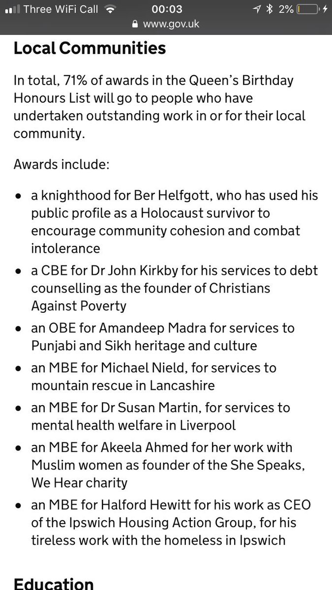 Can’t quite believe it, slightly disbelieving to see it wow 😲 thank you Jesus for coming into my life 25 years ago, without you I’d be ‘Johnny boy a lad from Bradford’ CBE or no CBE it’s still ‘Johnny boy from Bradford ...who meet an extraordinary Jesus’