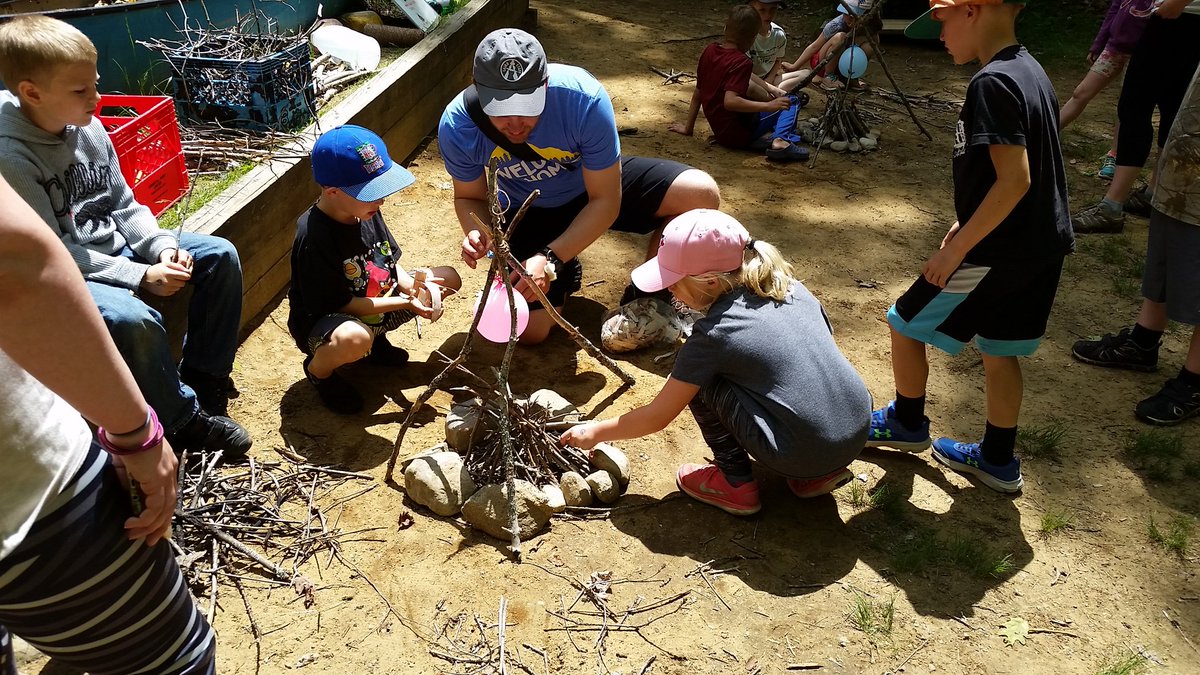 NESalvatori's tweet photo. Our 1/2 students had an amazing time exploring and learning about fire building, archery, arts and crafts (and s'mores!) at Glen Mhor in Baysville today π @ArchieStouffer
#asesroars #tldsblearns #camp https://t.co/7LUuHGR3r7