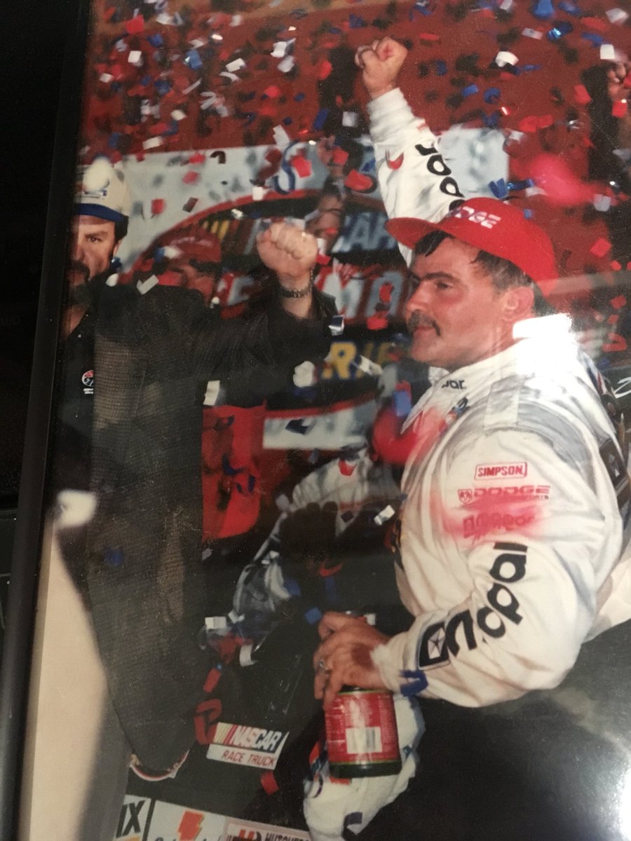 TedFlack's tweet image. @KeselowskiBrian-Loudon but all the same people. And Dennis at Texas. Pictures are on my office wall.