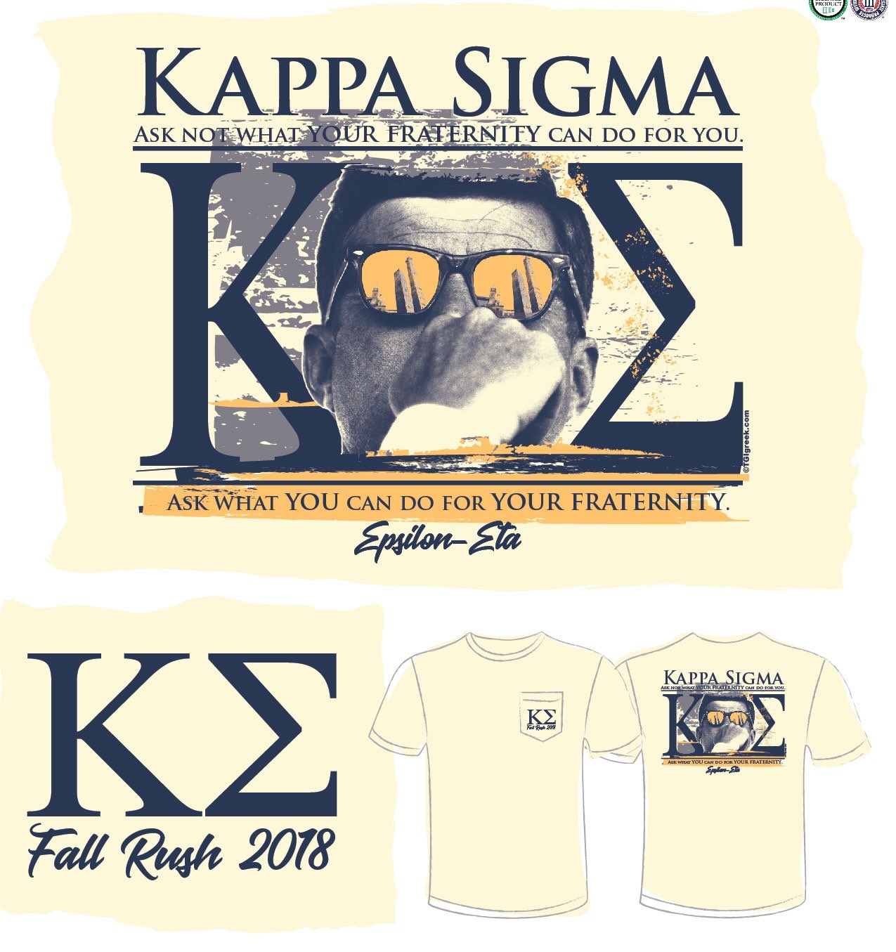 Kappa Sigma BGSU on X Proud to announce our Fall Rush shirts for 2018 https t 3iq4MJrmxL X