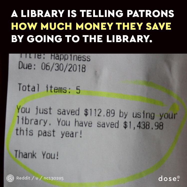CrazyBookLadies's tweet photo. It’s amazing how much money you can save by going to your local library! When was the last time you checked one out? #PESAdventure @PoincianaCCPS @CollierLibrary https://t.co/hpQ6eG6k1Z