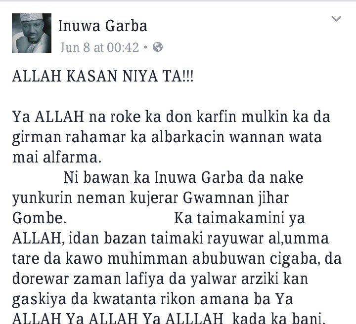 RT. HON. INUWA GARBA (@InuwaRt) / Posts / X