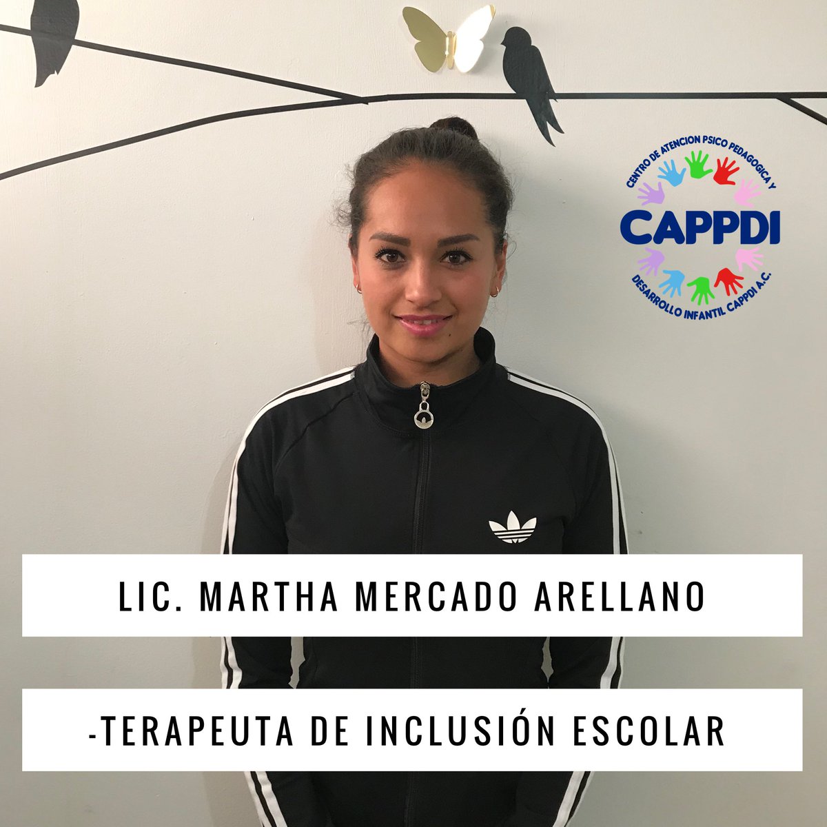 Te presentamos a la pedagoga Martha Mercado que es terapeuta sombra en el proceso de #InclusiónEscolar . #SomosCappdi