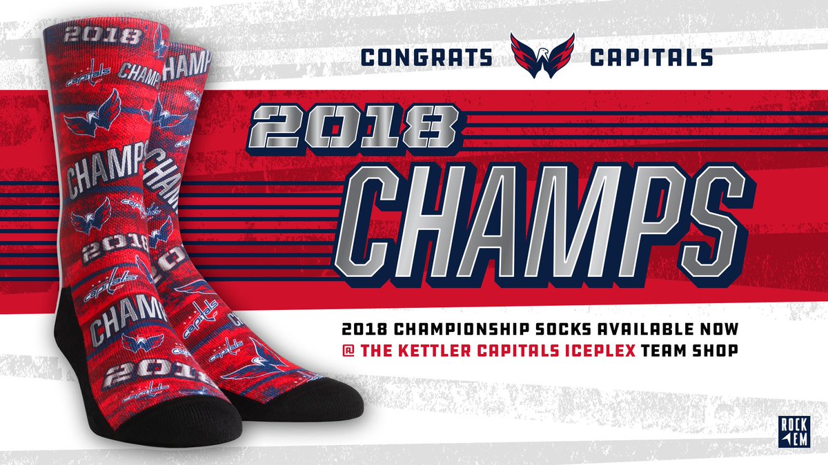 Rock Em Socks On Twitter All Caps Not Everything Stays In Vegas As The Washington Capitals Bring Home The 2018 Stanley Cup Be The First To Grab Some Championship Celebration Rock
