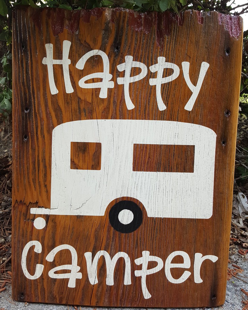 RedsRusticSigns's tweet image. Happy Camper!  We will only have one next weekend at Junk-Fest so stop by and check us out to see if this sign or one of our other signs will be just the accent piece your home (or camper 😉) needs.  #redsrusticsigns #madeinmontana #barnwood #happycamper #junkfest #woodsigns