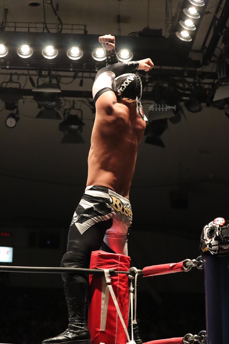 j_j_j_j_jenny's tweet photo. 2018.6.3 後楽園ホール
BEST OF THE SUPER Jr.25
BUSHI選手 MX予告💀
#BUSHI #njpw #BOSJ25 https://t.co/SORezt7ahL