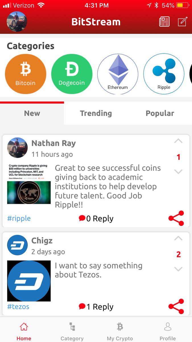 TheBitStreamApp's tweet photo. New updates just approved for iOS including side panel, native sharing, and category applications! Dev team going all weekend to finish app so we can put the site and whitepaper live #crypto #altcoins #whitepaper #blockchain https://t.co/Uq7OsiC2KL