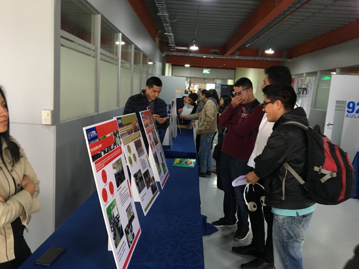 utplinvestiga's tweet photo. Gracias a la comunidad universitaria @utpl, emprendedores, estudiantes, autoridades y sociedad que se dio cita a #InvestigaUTPL #InnovaUTPL https://t.co/o3S4TU9P7V