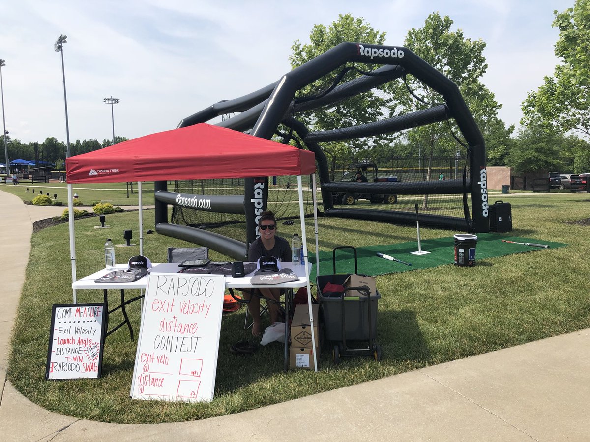 Brian_Page3's tweet photo. All set up in Kentucky! @rapsodo #RapsodoBombSquad https://t.co/Lj3GMitcbk
