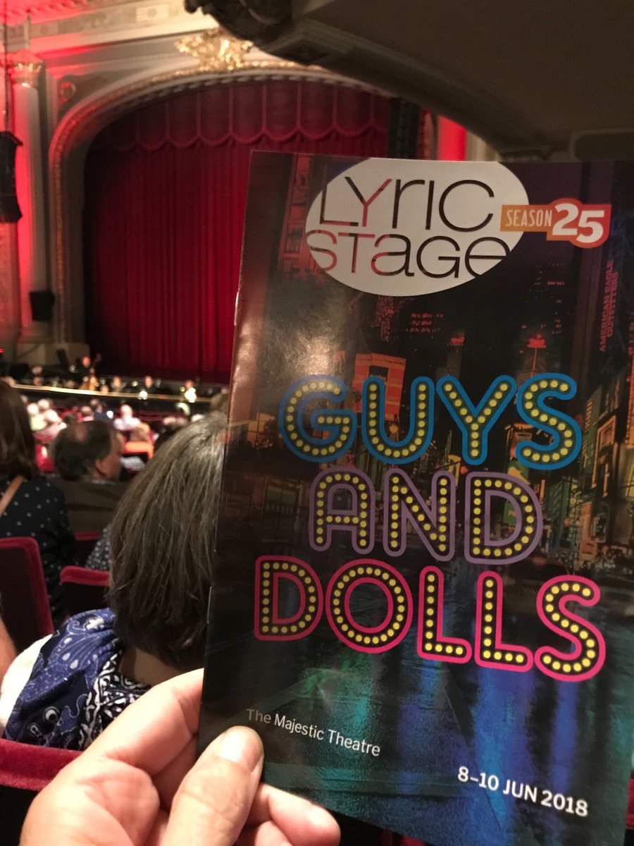debbiewfleck's tweet photo. #lyricstage presents #guysanddolls at #majestic in #dallas https://t.co/j0I4sqFtmw