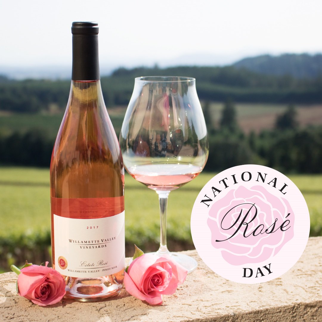Happy National Rosé Day! 🌹🍷

#DrinkWillamette #NationalRoséDay #RoséAllDay #RoséAllTheWay