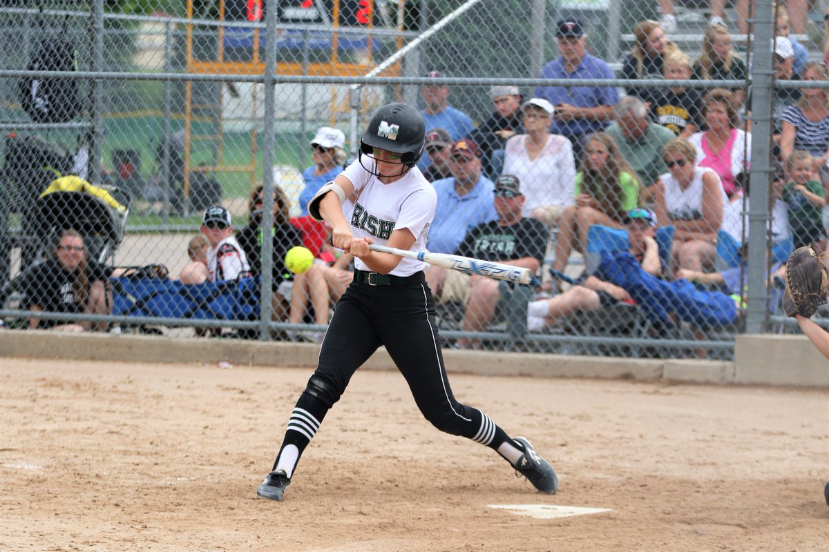 laplante71's tweet photo. After four state runner-up finishes, Maple Lake softball finally captured the Class 2A state title. Wins over Dilworth-Glyndon-Felton, Pipestone, and St. Peter. The team is getting escourted through town via/fire truck tonight. @ML_IrishAD @MapleLakeISD881 https://t.co/5iPHtfxM3X