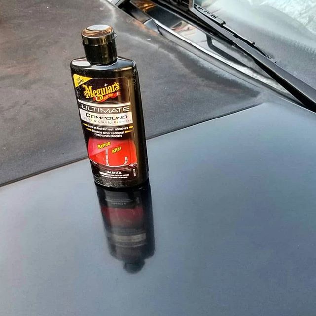 Meguiars's tweet photo. Do you have oxidized paint? The Ultimate Compound will have your paint cleared for weekend cruises in no time! #Meguiars #fanappreciation #ultimatecompound #detailing #detailingaddicts #detailinglife #oxidation #5050. 📷 by @1999gti https://t.co/w6K0gK1xcF https://t.co/9tjW3W3KM9