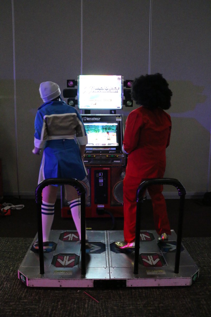 SUPERREFLEX_cos's tweet photo. LETS! D-D-R!!!!

This was such a fun group with my friend Abby! DDR has made such a positive impact on my life, I just had to cosplay from it!

#DDR https://t.co/TrlWqfp5JX