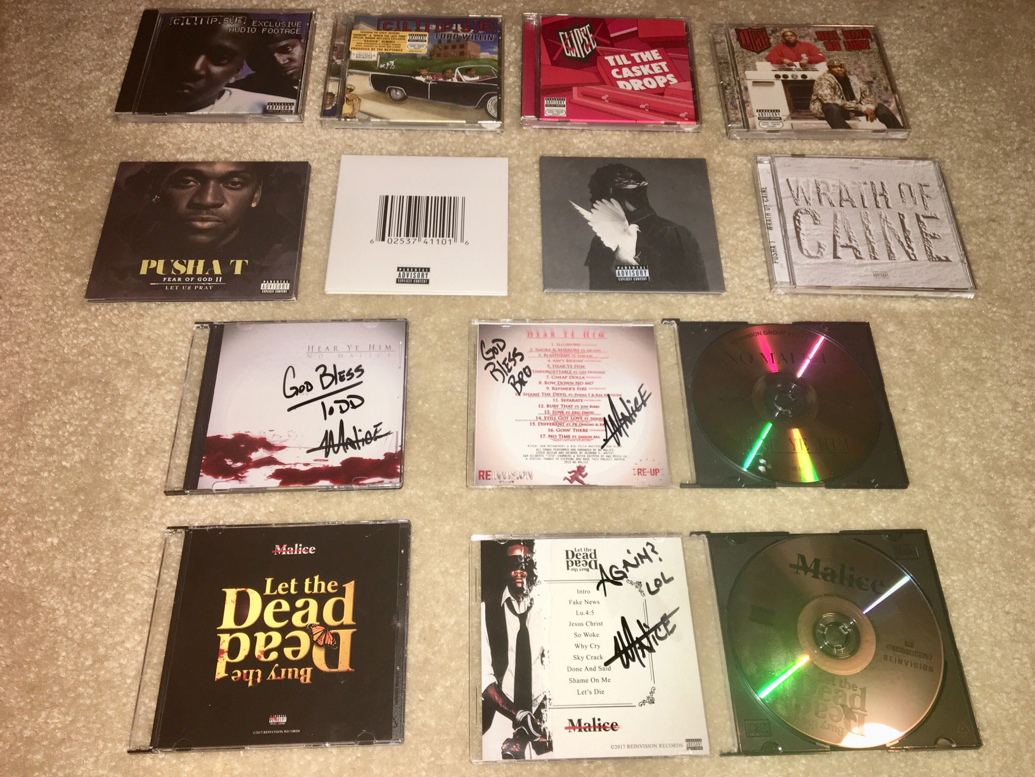 The Rap Museum on Twitter "The Clipse collection! With No Malice