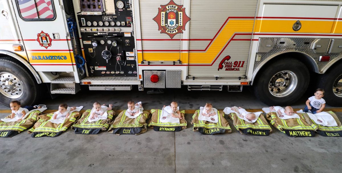 As Davie Fire Rescue's family keeps growing, the department shares the cutest photos bit.ly/2JtrEks?utm_so… https://t.co/TTM0IThnLl