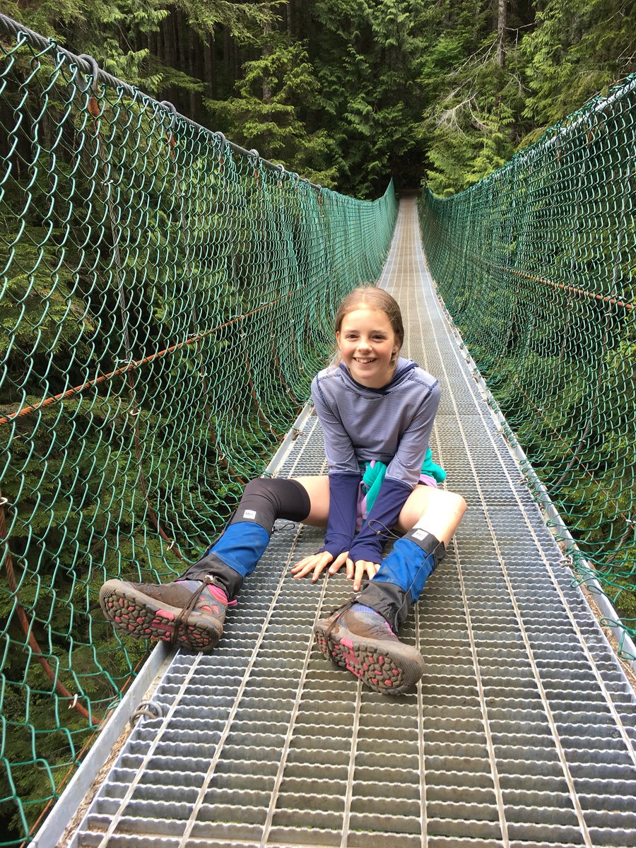 outside45's tweet photo. Day 2 - mud and an awesome suspension bridge! 9km down by the end of the day 1 and 2. #o45 https://t.co/DTcSsq2NMC