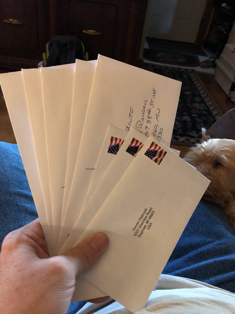 kg0mw's tweet photo. Small cache hitting the mail late...
@s_c_reeves @w0wtf #va3nna @oilologist @N1PEB @N9EAT @w4nml #kc8amh https://t.co/MWP2cquaoc