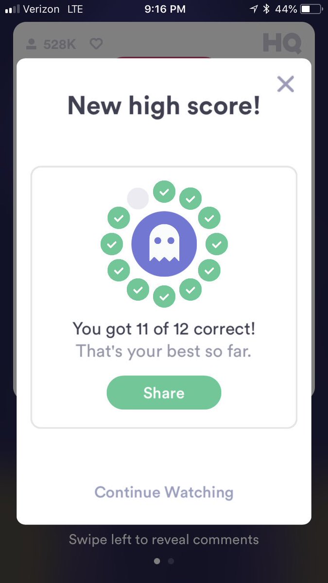 AirRiggan's tweet photo. When you get to the final question of a $400,000 game of @hqtrivia (highest payout ever) and miss the final question #BadLuckBrandon https://t.co/yBe5IHLSr0