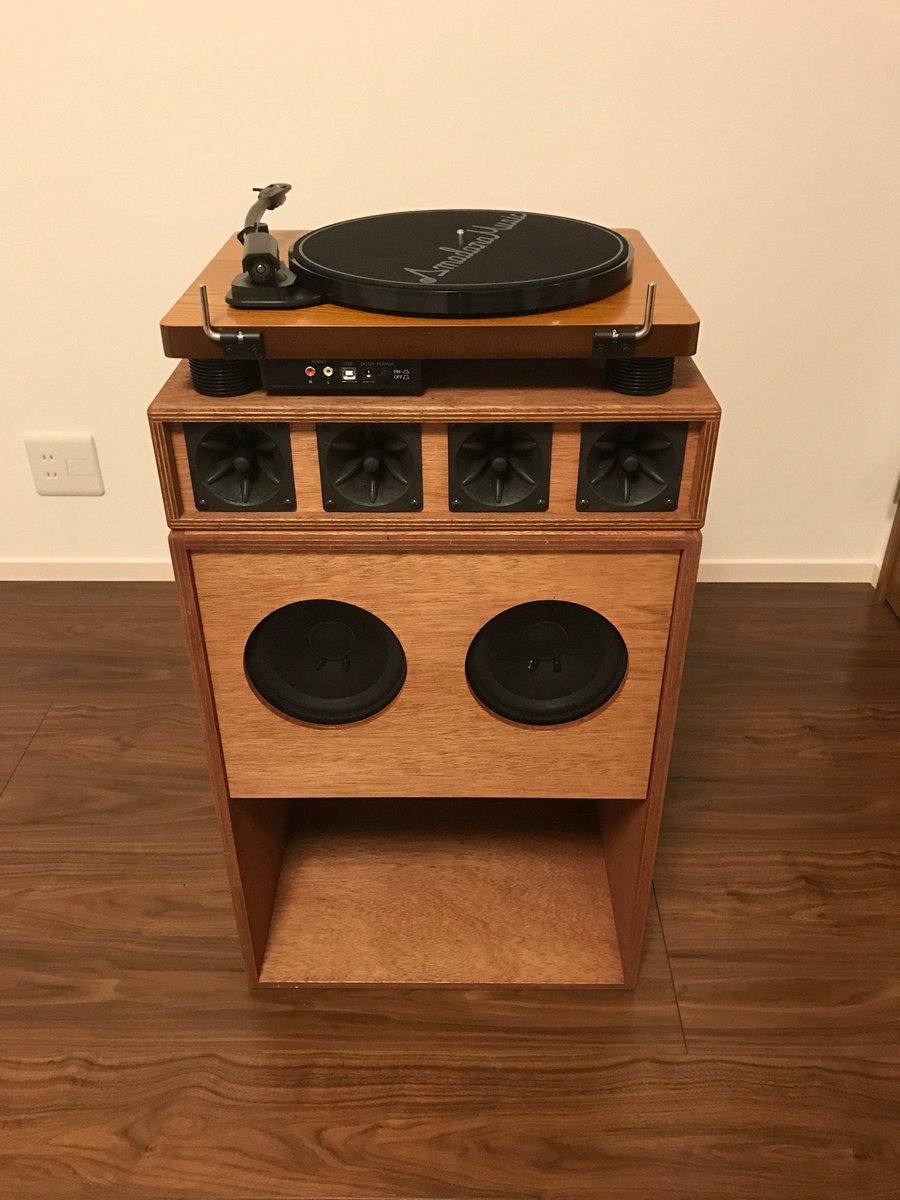 Hayassen's tweet photo. スピーカーに絵や色を塗りたいな〜！ #totalize
#mini
#soundsystem
#rockers
#countryact https://t.co/yguHqrcJqD