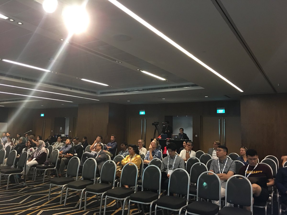 Prof. Lyvonne Tume on stage - a true champion for Pediatric critical care nutrition. Today she is speaking on “Feeding the infant with CHD”.#WFPICCS18
