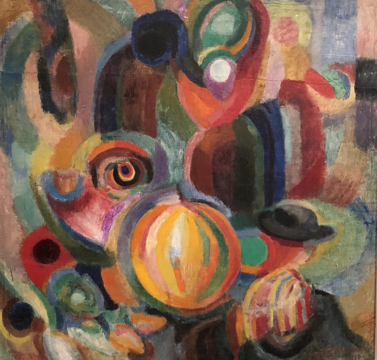 WithCause1's tweet image. Places and faces Portugal - I love this piece by Sonia Delaunay