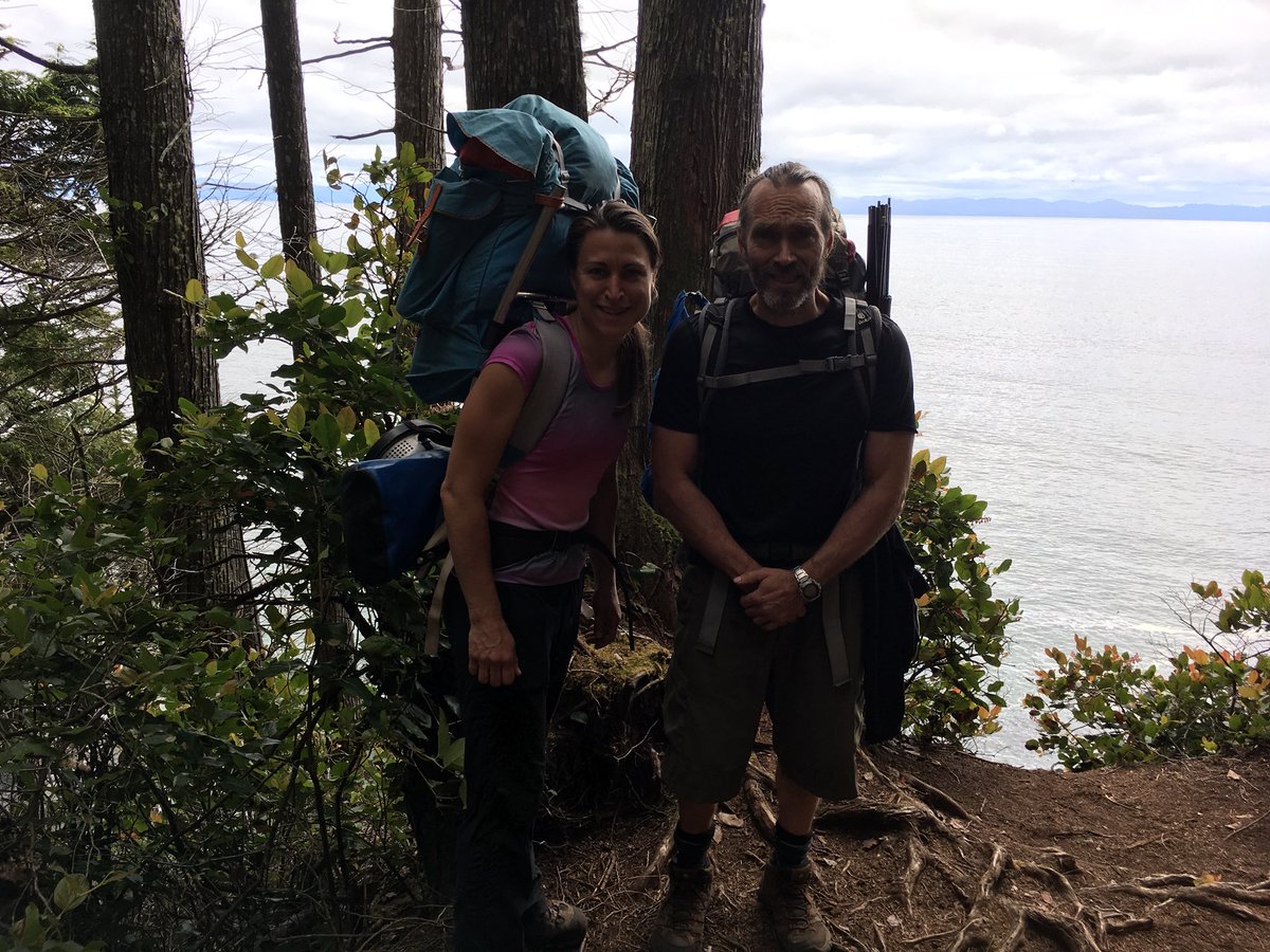 outside45's tweet photo. Day 4. We got this! 7 km by lunch and time to play on the beach! #o45 https://t.co/xAktnCaoCu