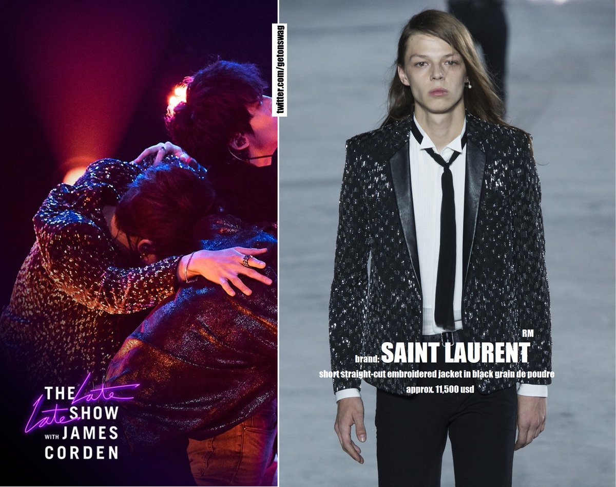 saint laurent butterfly jacket