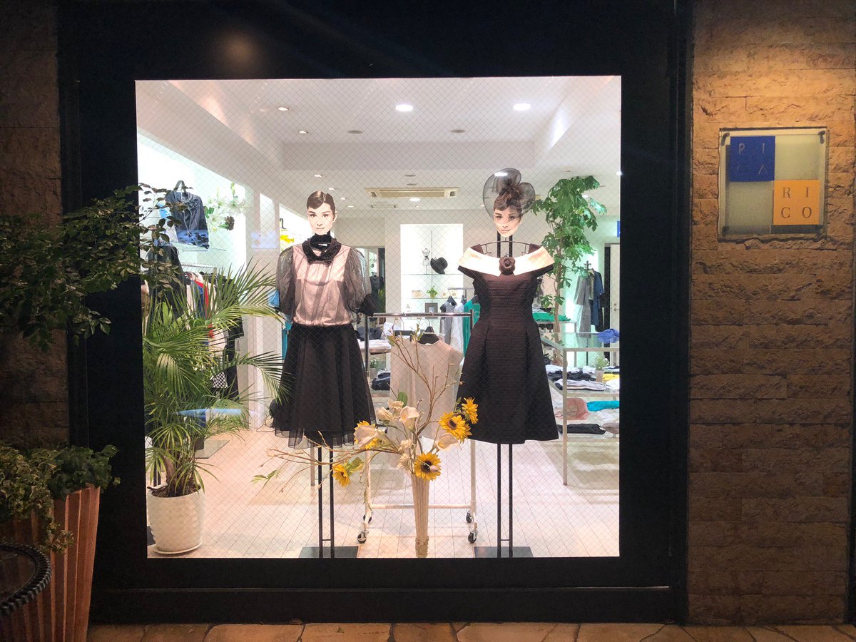 Ricarico京都北山セレクトショップ ヘップバーンワンピースの 本日のショーウインドー T Co Bofpcms0nn 本日のショーウインドー 京都 京都北山 京都北山セレクトショップ 京都北山セレクトショップricarico