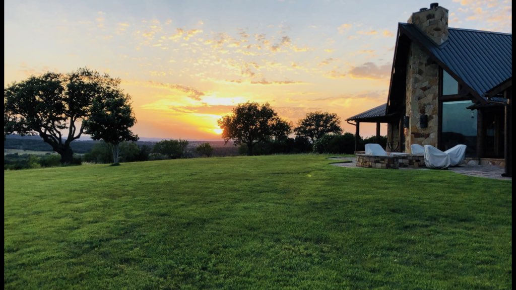 Belly2878Chris's tweet photo. I think we finally found our location for our wedding! #hillcountrylife #lovethisplace #thatsunset #bestlife #talkaboutwellbeing #gladthatisover #sheplans #ishowup https://t.co/BhwhcPxlEu