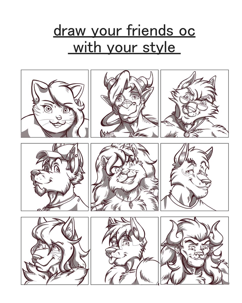 Yamibliss Draw Your Friends Oc With Your Style Meme