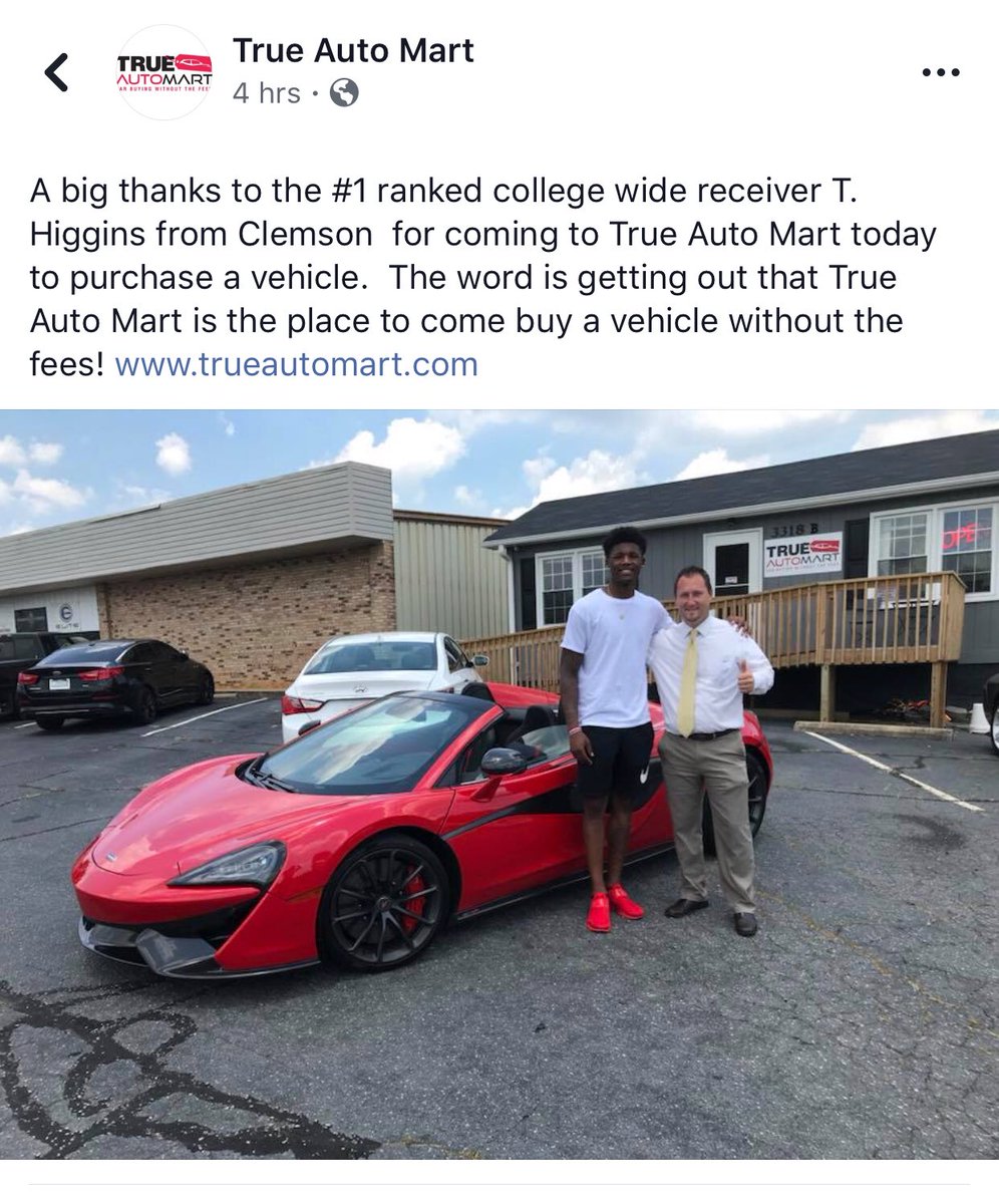 [Block C Blog] According to a picture on a used car dealership’s FB